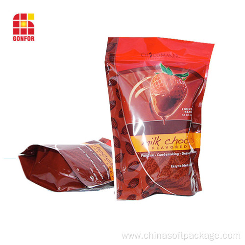 Custom Design Logo Size Plastic Food Packaging